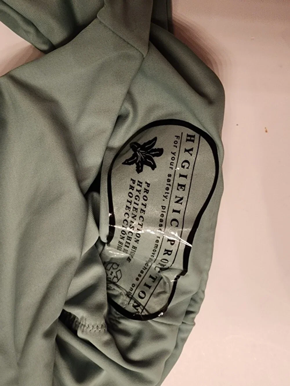 PQ Swim Teeny High Cut Full Ruched Bikini Bottoms In Sage Green Size Small
